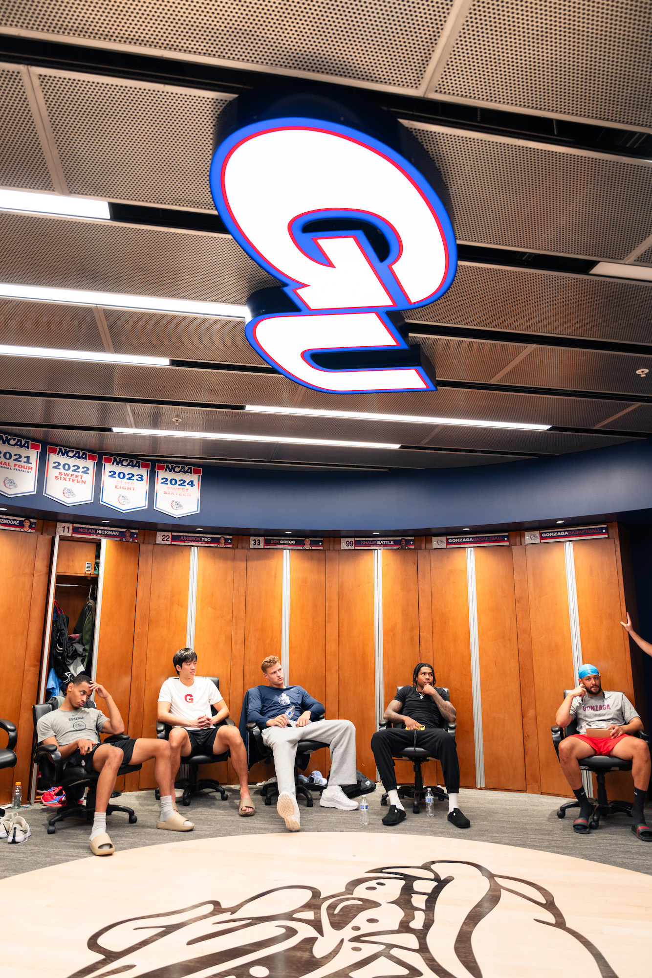 GU locker room